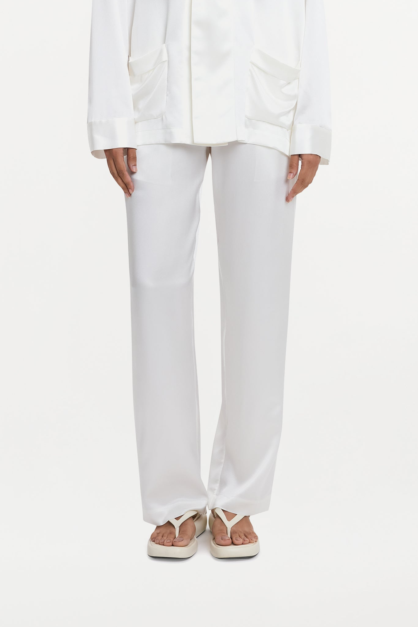GILBERT TROUSERS ( IVORY )