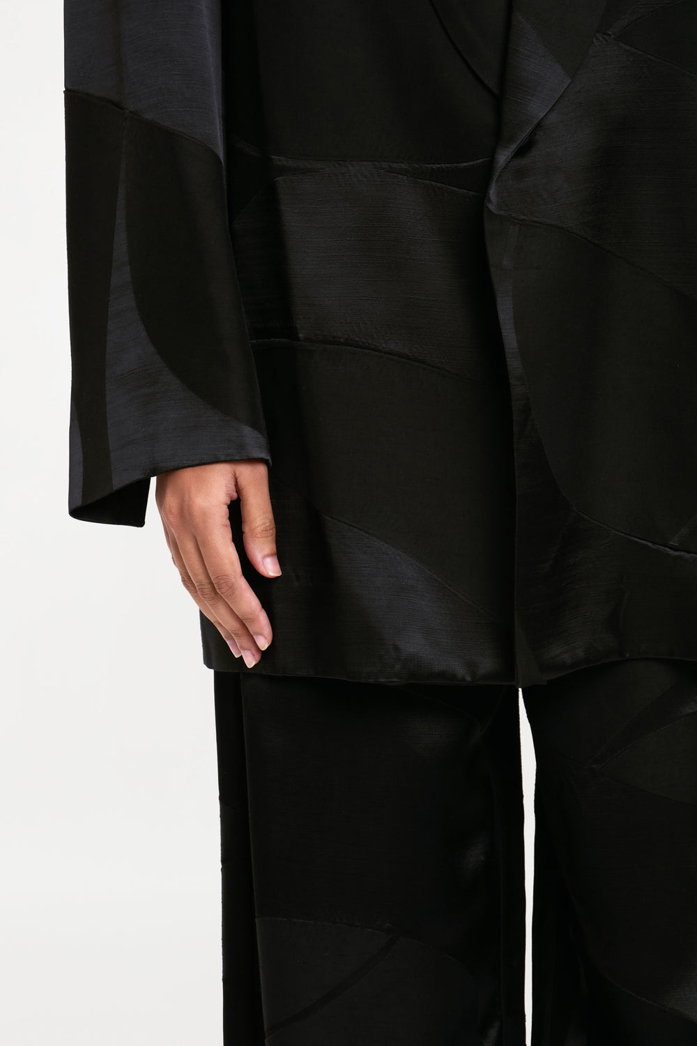 CLEMENT TROUSERS ( BLACK MONOGRAM )
