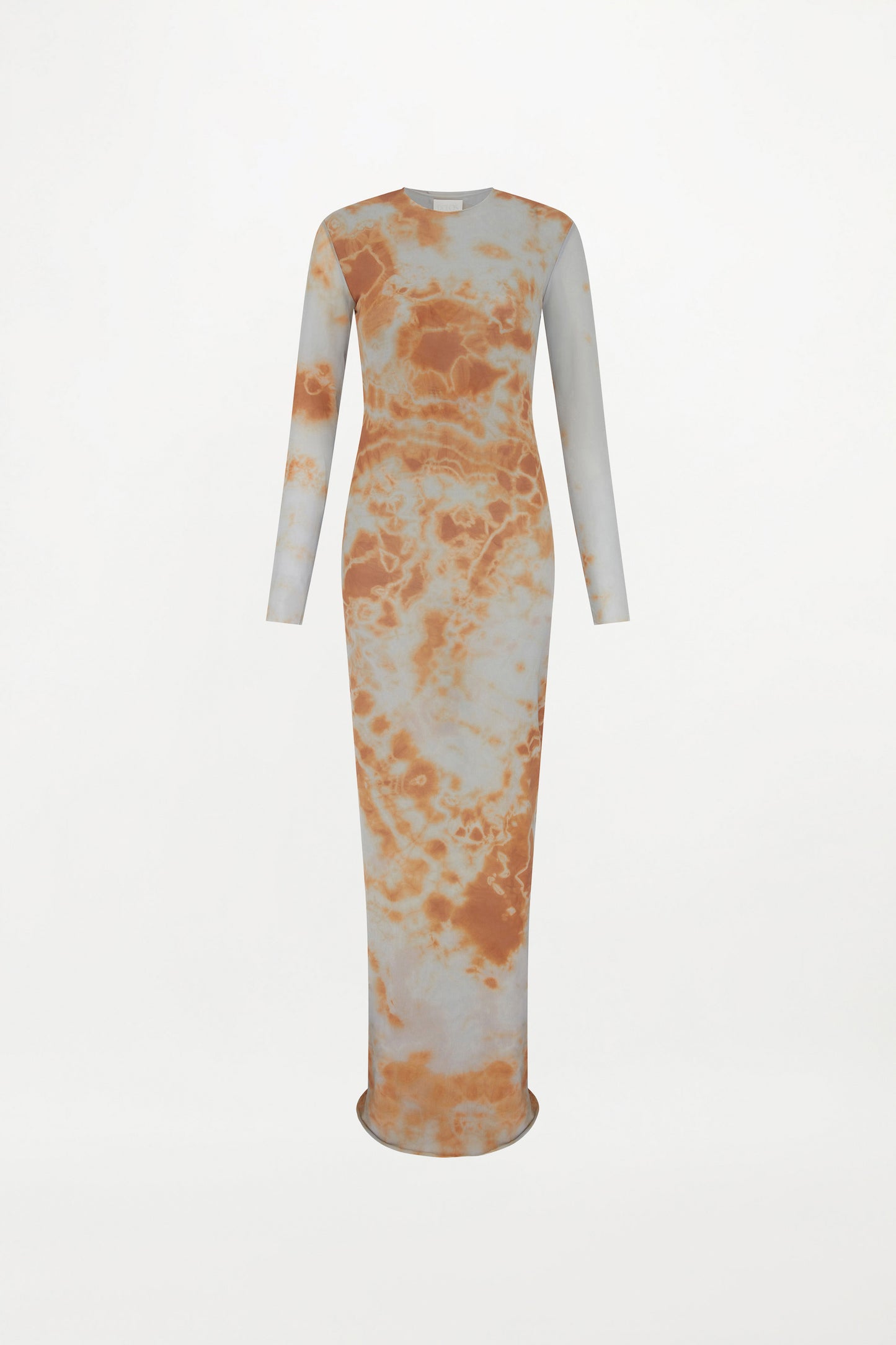 ZITA DRESS ( GREY/BROWN )