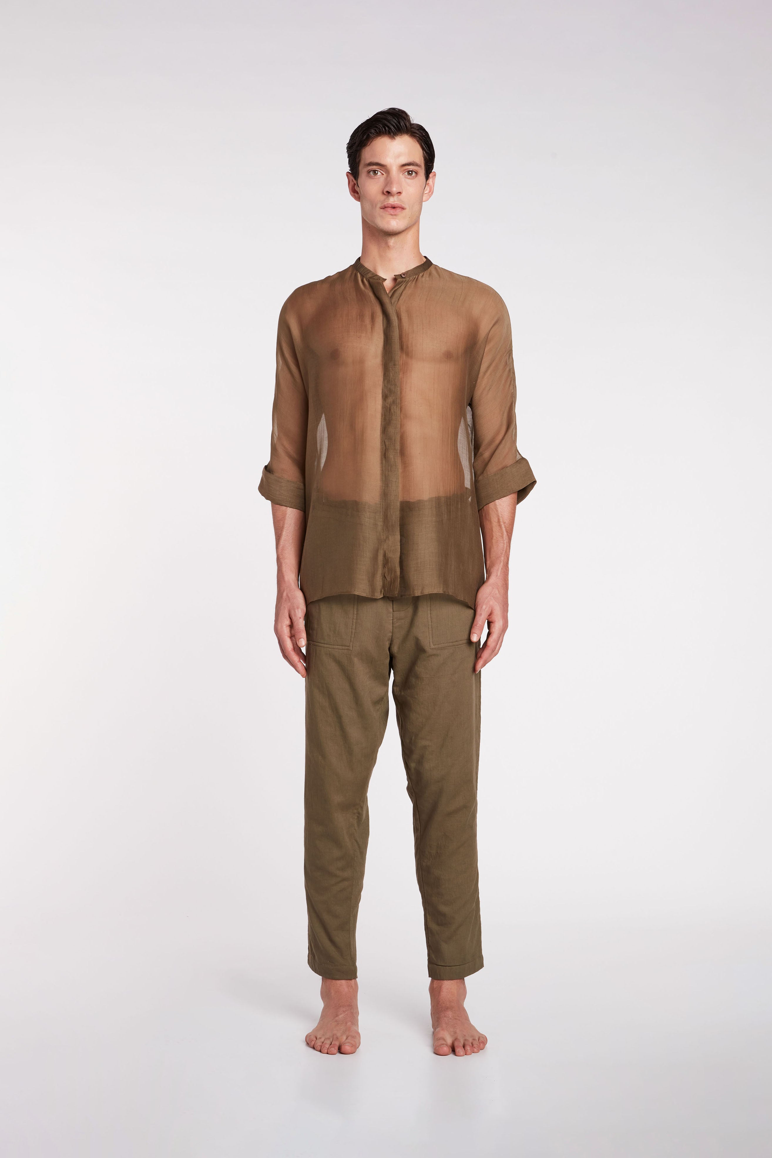 Chrestos Silk-Cotton Shirt