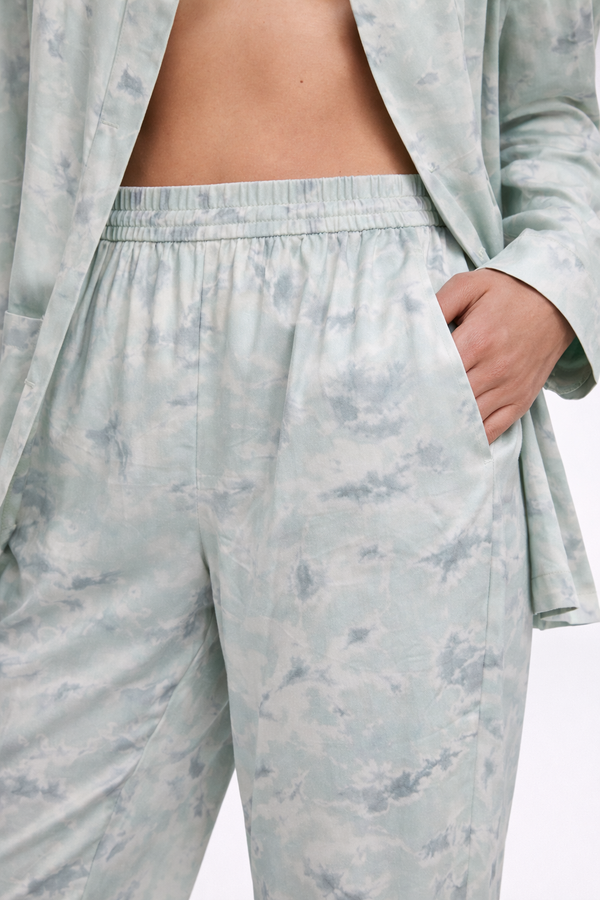 GILBERT TROUSERS ( MINT GREY )