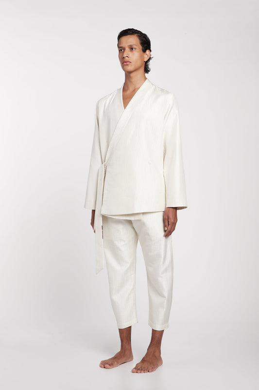 Shiro Silk Jacket - White